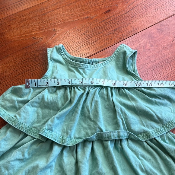 Janie & Jack Tank Top Ruffle Tiered Lace Trim - Picture 3 of 5